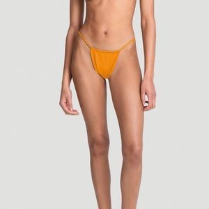 AEXAE Gathered Bikini Bottom